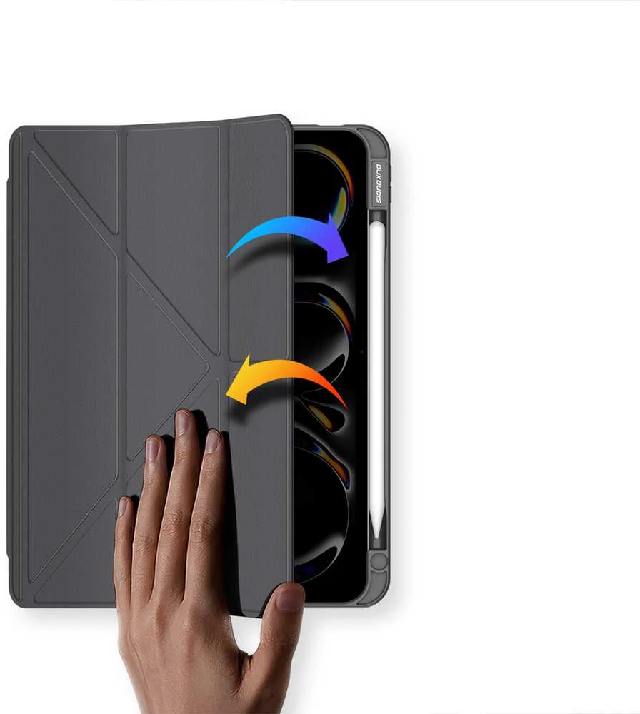 Dux Ducis "Magi" skirtas Apple iPad Pro 11 (2024) pilkas
