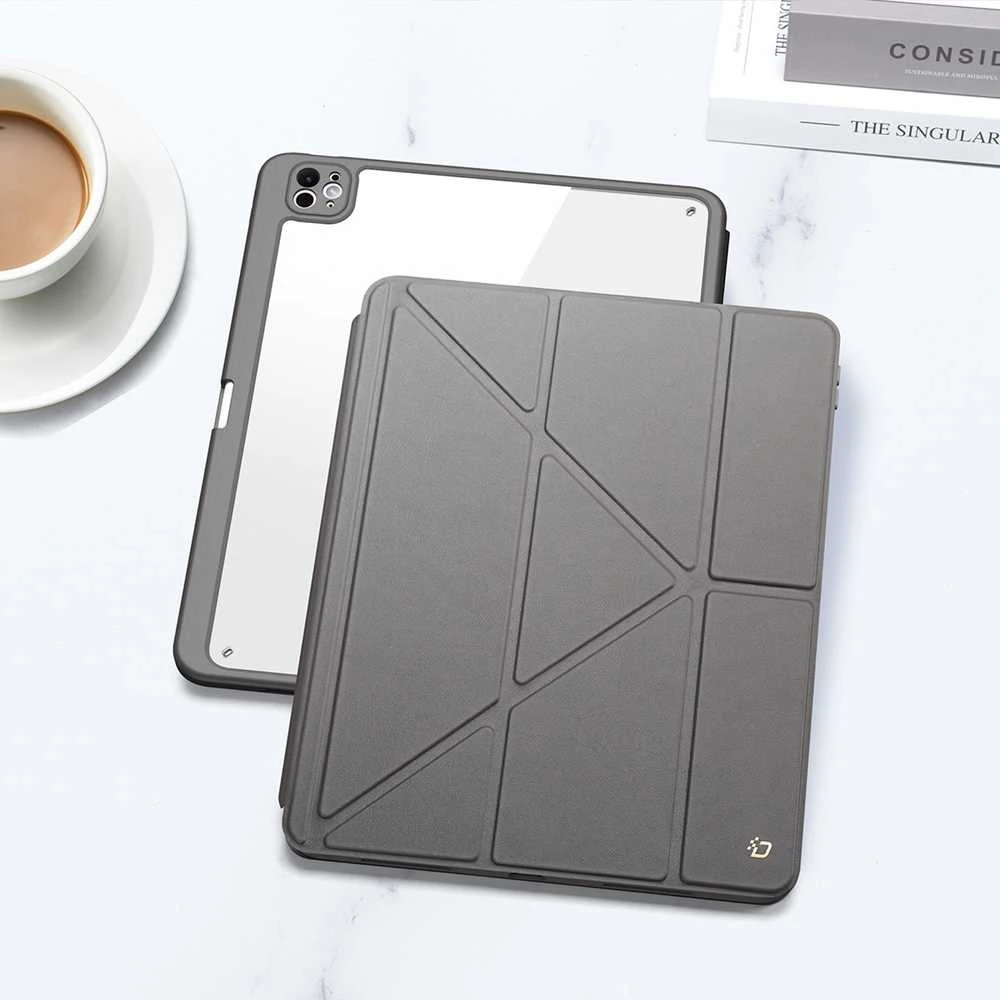 Dux Ducis "Magi" skirtas Apple iPad Pro 11 (2024) pilkas