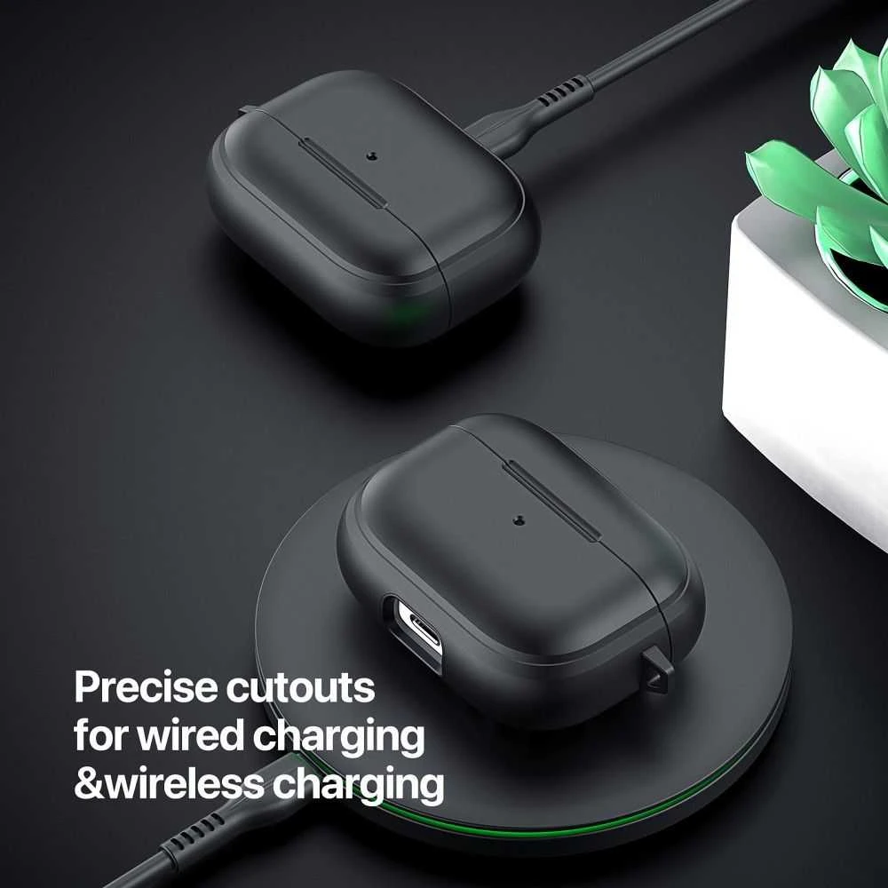 Earbuds dėklas Dux Ducis PECC skirta AirPods 3 apsauginis juodas