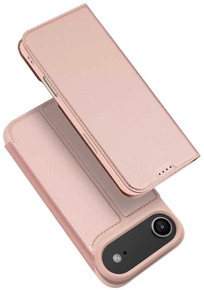 DUX DUCIS piniginės dėklas SKIN PRO, skirtas IPHONE 17 AIR, rožinis