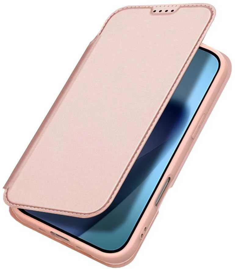 DUX DUCIS piniginės dėklas SKIN PRO, skirtas IPHONE 17 AIR, rožinis