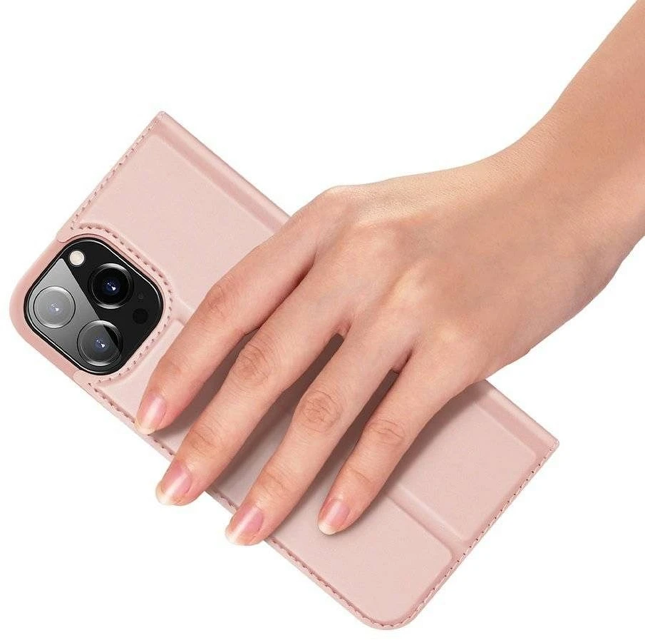 Dux Ducis Skin Pro dėklas skirtas iPhone 13 Pro Max, rožinis