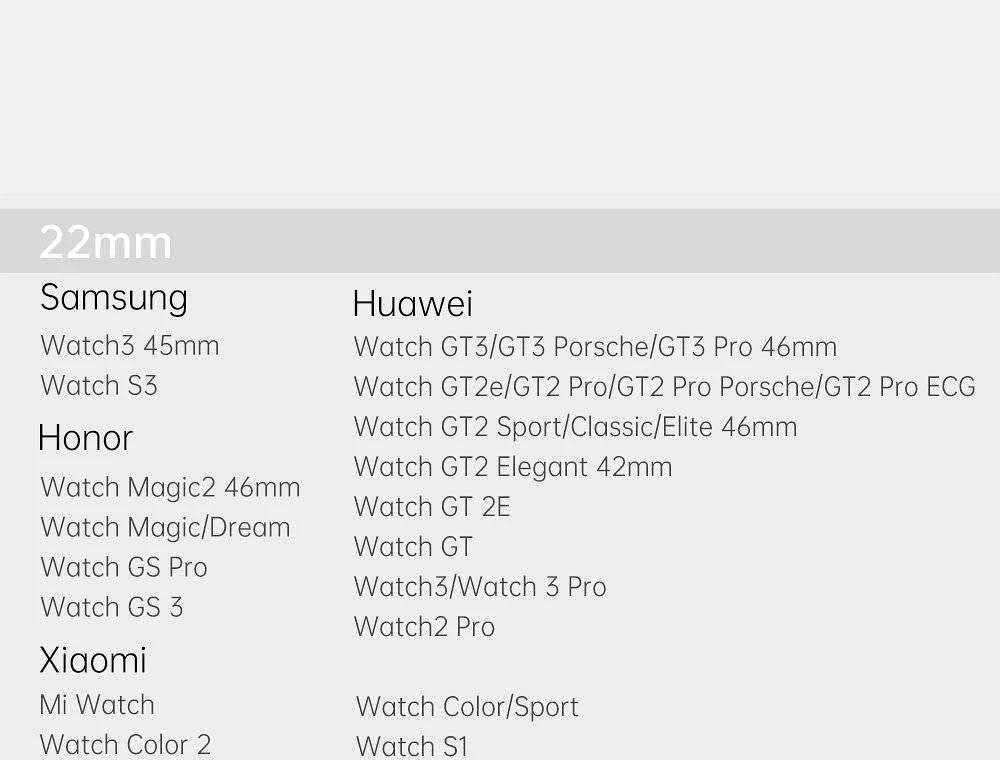 Išmaniojo laikrodžio Samsung Galaxy/Huawei/Xiaomi magnetinis dirželis, Auksinės spalvos, 22mm