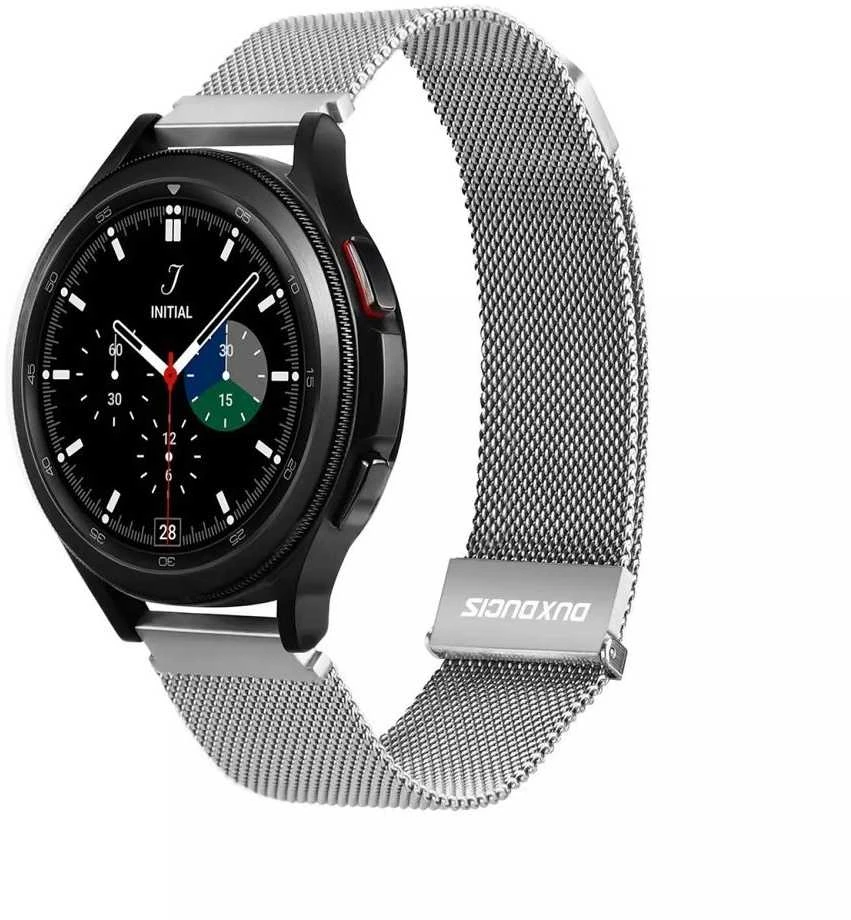 Apyrankė Dux Ducis Milanese Series For Smartwatches 20mm Sidabrinis