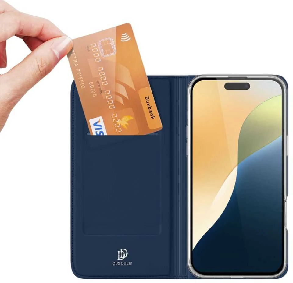 Dėklas Dux Ducis Skin Pro Apple iPhone 16 Plus tamsiai mėlynas