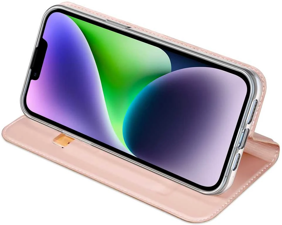 Dėklas Dux Ducis Skin Pro Apple iPhone 15 Plus rožinio aukso