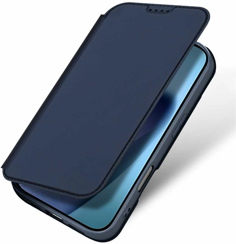 DUX DUCIS piniginės dėklas SKIN PRO, skirtas IPHONE 17, mėlynas