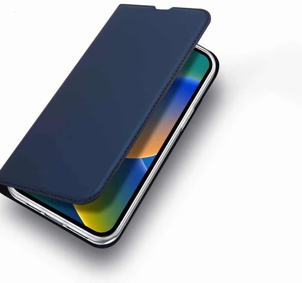 Dux Ducis atverčiamas dėklas SKIN PRO skirtas Apple iPhone 14 Pro Max rožinės spalvos