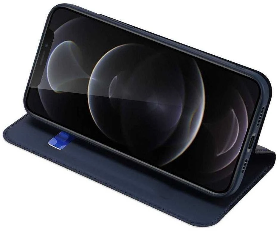 Dux Ducis Skin Pro dėklas skirtas Apple iPhone 13 Pro Max, mėlynas