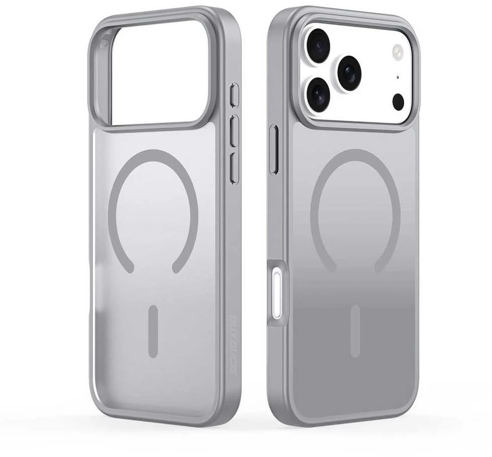 Dux Ducis Yind Apple iPhone 17 Pro Dėklas suderinamas su MagSafe – pilkos spalvos