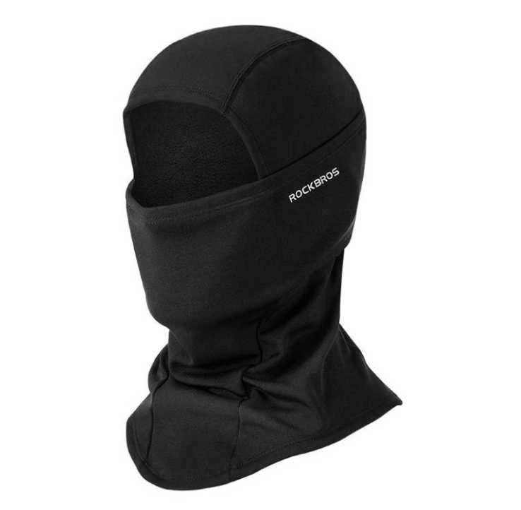 Kepurė Dviračių veido kaukė Rockbros LF7345BK (juoda)
