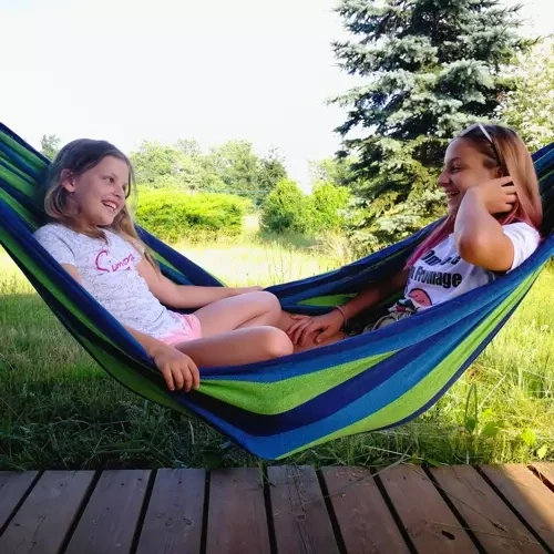 Double garden hammock 260x160cm Gardlov 21078