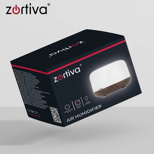 Dyfuzor zapachowy- nawilżacz LED su pultu Zortiva