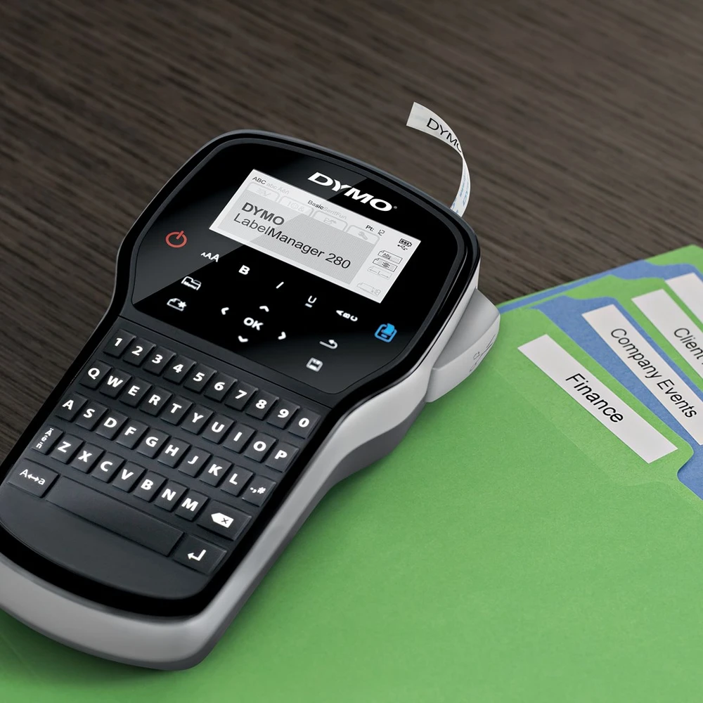 DYMO LabelManager 280 etikečių spausdintuvas Perkėlimas terminiu būdu D1 QWERTY