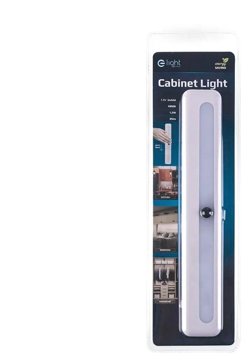E-LIGHT Šviestuvas montuojamas prie baldų, 1.5 W, 4000 °K