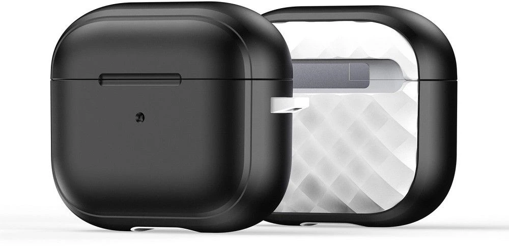 Apsauginis dėklas DUX DUCIS PECC , skirtas AirPods 3 juodas