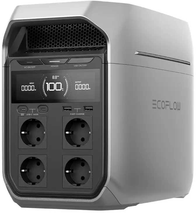 Nešiojama elektrinė EcoFlow DELTA 3 Plus (1024 Wh)
