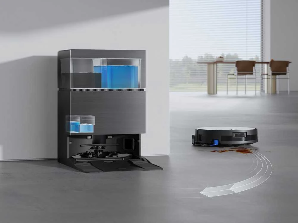 Ecovacs Deebot X11 Pro Omni valymo robotas, juodas