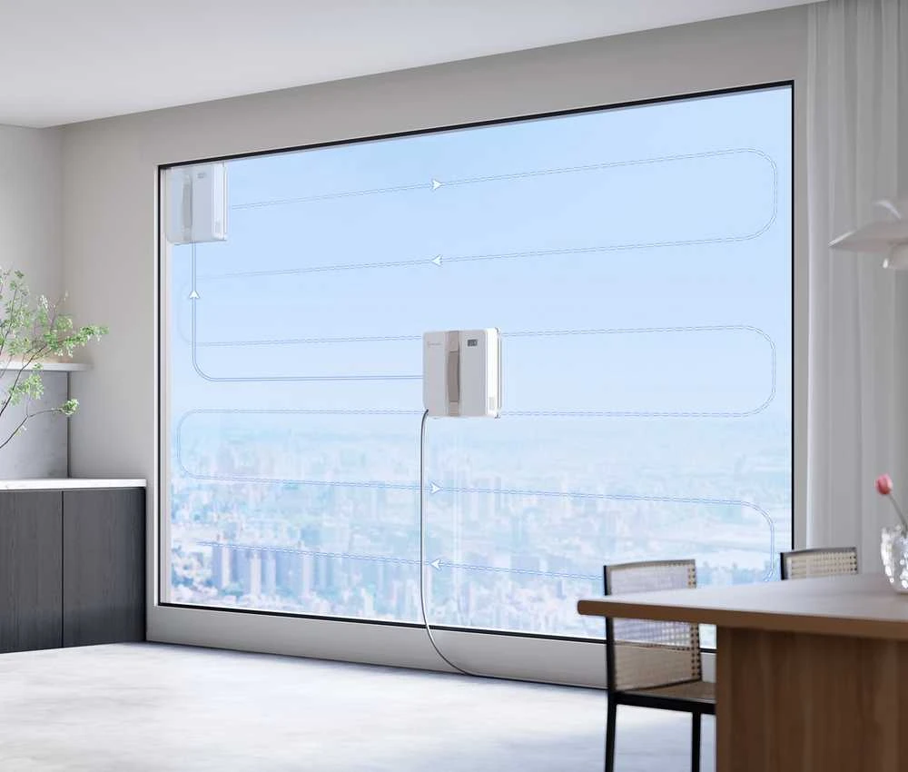 Ecovacs Winbot Mini langų valymo robotas (baltas)