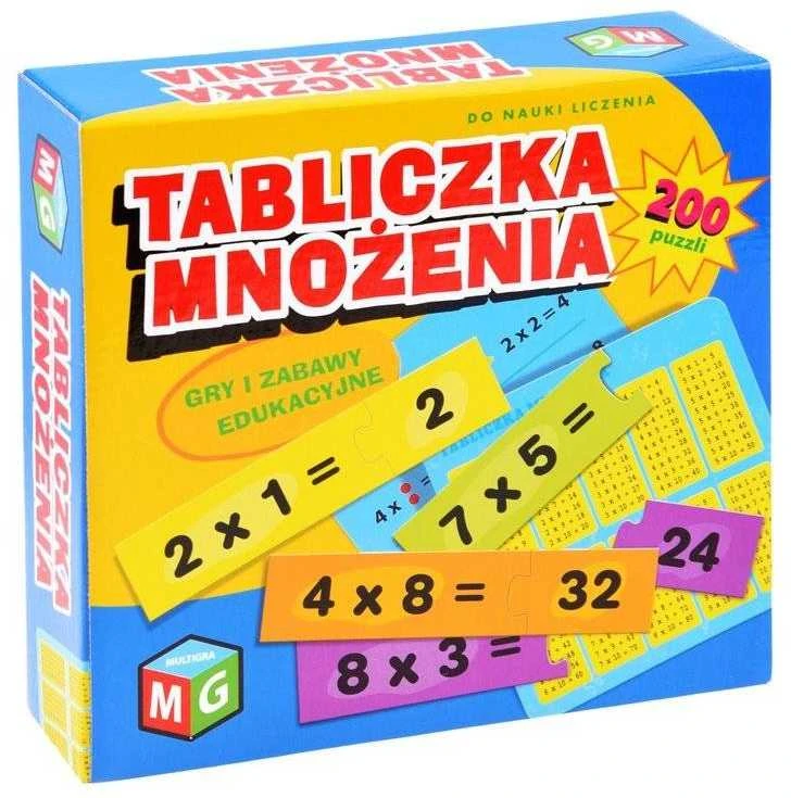 Multigra Educacinis žaidimas mokytis daugybos lentelės