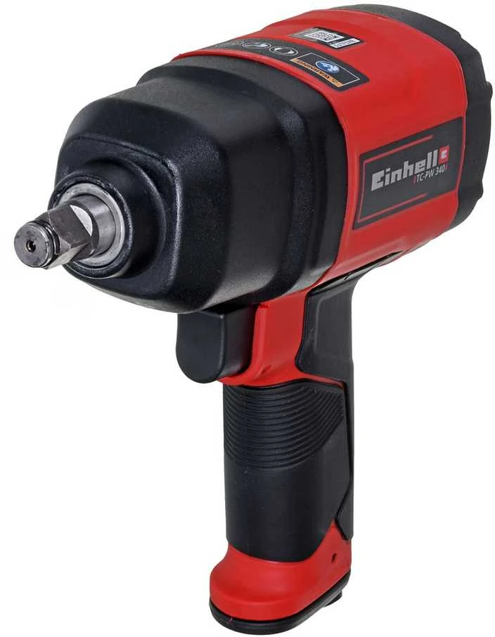 Pneumatinis Veržliasukis - Einhell TC-PW 340 340 N⋅m 7500 RPM Juodas, Raudonas
