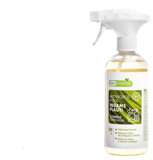Ekonomis Putos indams plauti su citrinžolių eteriniu aliejumi 500ml.