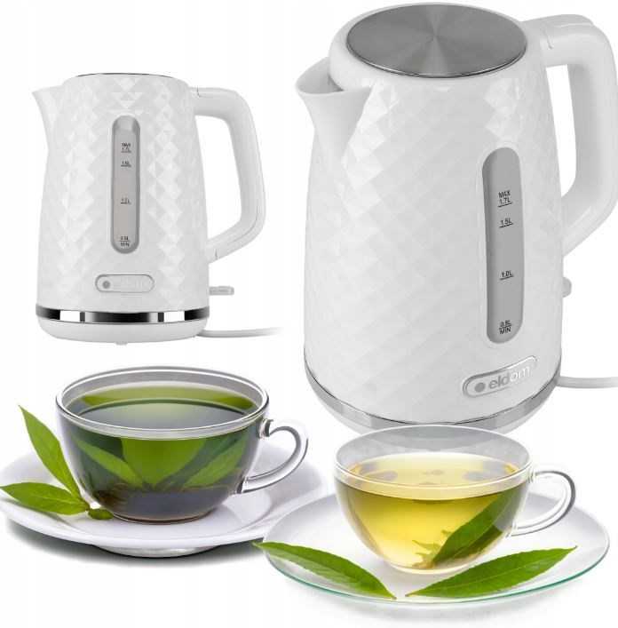 Elektrinis Virdulys - Eldom C280B Elli 1,7 L 2200 W Baltas