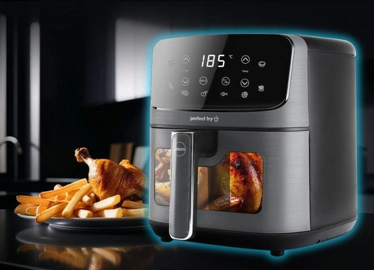 ELDOM FR45 FRITELO 1500 W riebalų neturinti gruzdintuvė