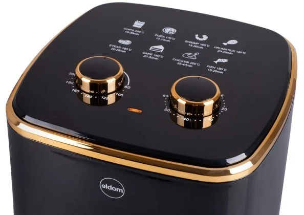 Gruzdintuvė ELDOM FR500 AIR FRYER GLASS CONTAINER 5.5 L