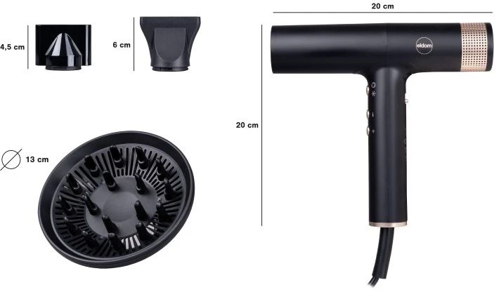 ELDOM HT270 BRIZO HAIR DRYER