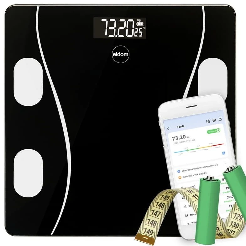 Svarstyklės SMART PERSONAL SCALE ELDOM TWO610