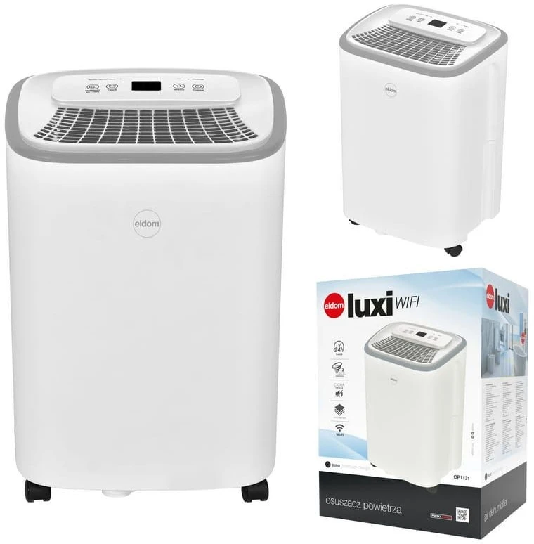ELDOM OP1131 LUXI WIFI DEHUMIDIFIER Baltas