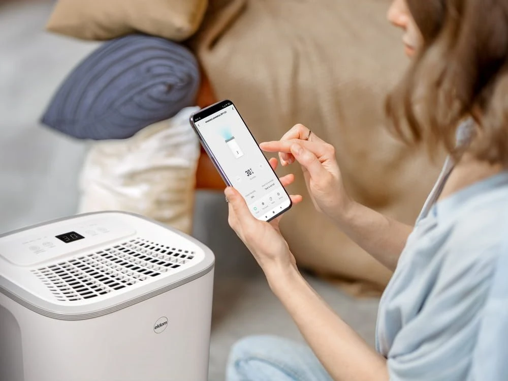 ELDOM OP1131 LUXI WIFI DEHUMIDIFIER Baltas