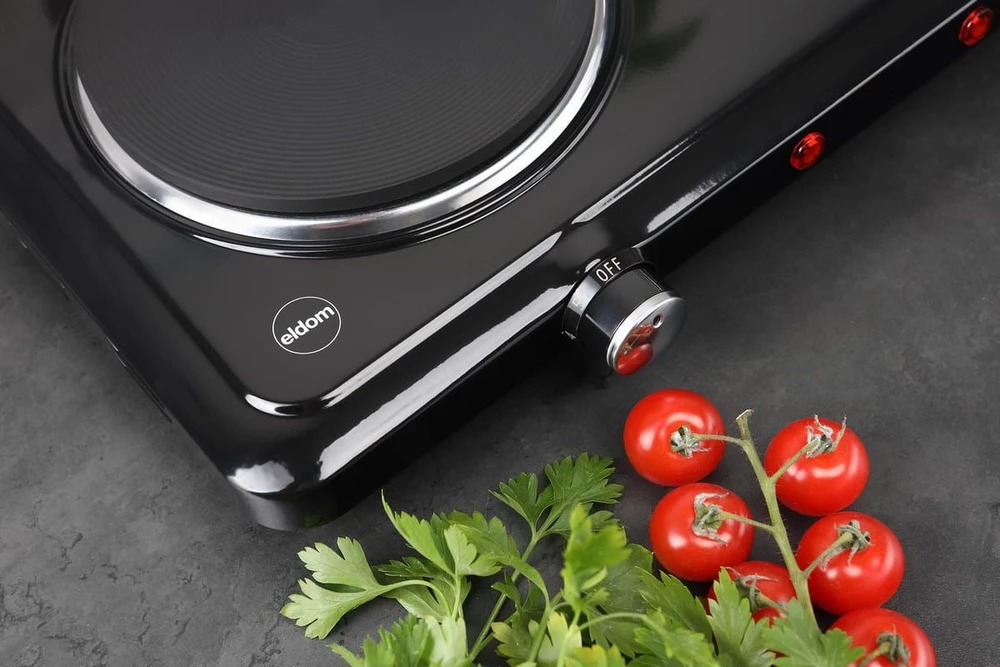 ELDOM PG22 ELECTRIC DOUBLE-PLATE COOKER 2500W