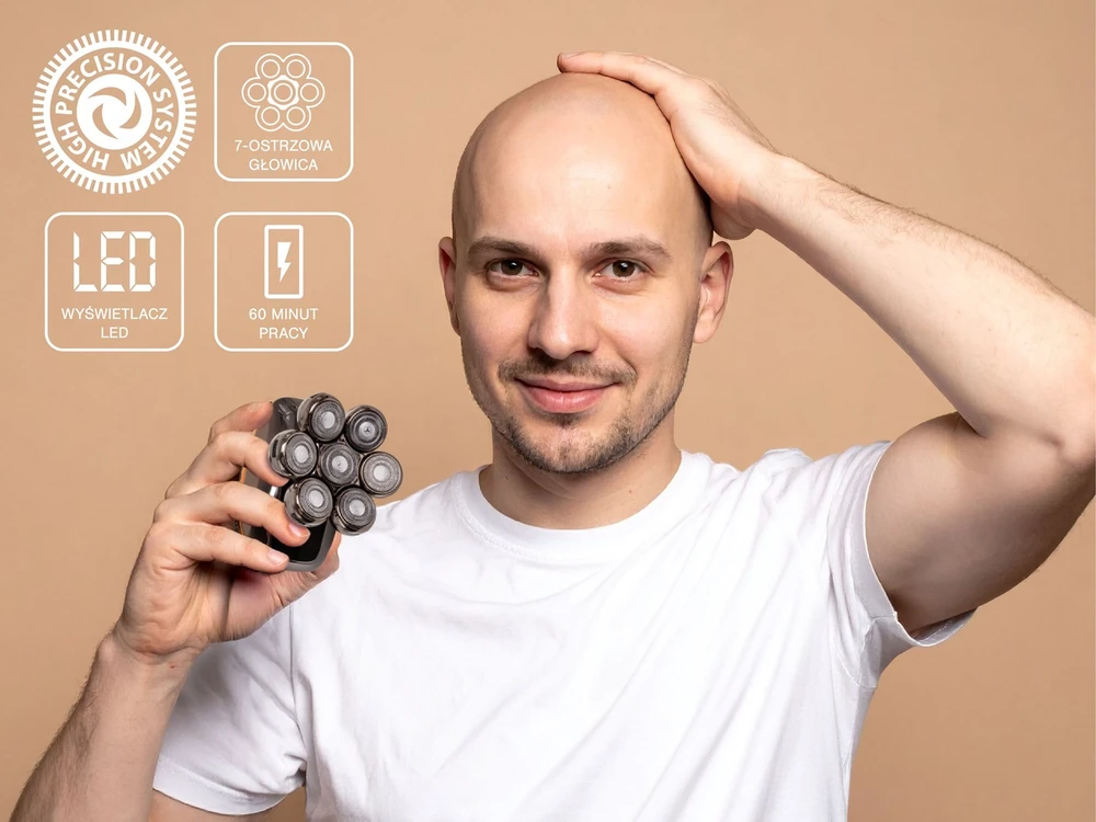 Barzdaskutė ELDOM ELECTRIC FACE AND HEAD SHAVER 5-IN-1 G61