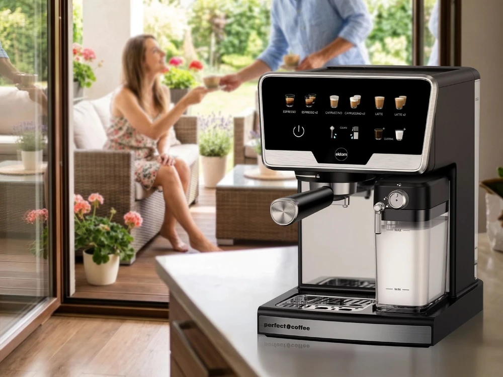 Kavos aparatas ELDOM PRESSURE COFFEE MACHINE ECK1 1.7 L 20 BAR