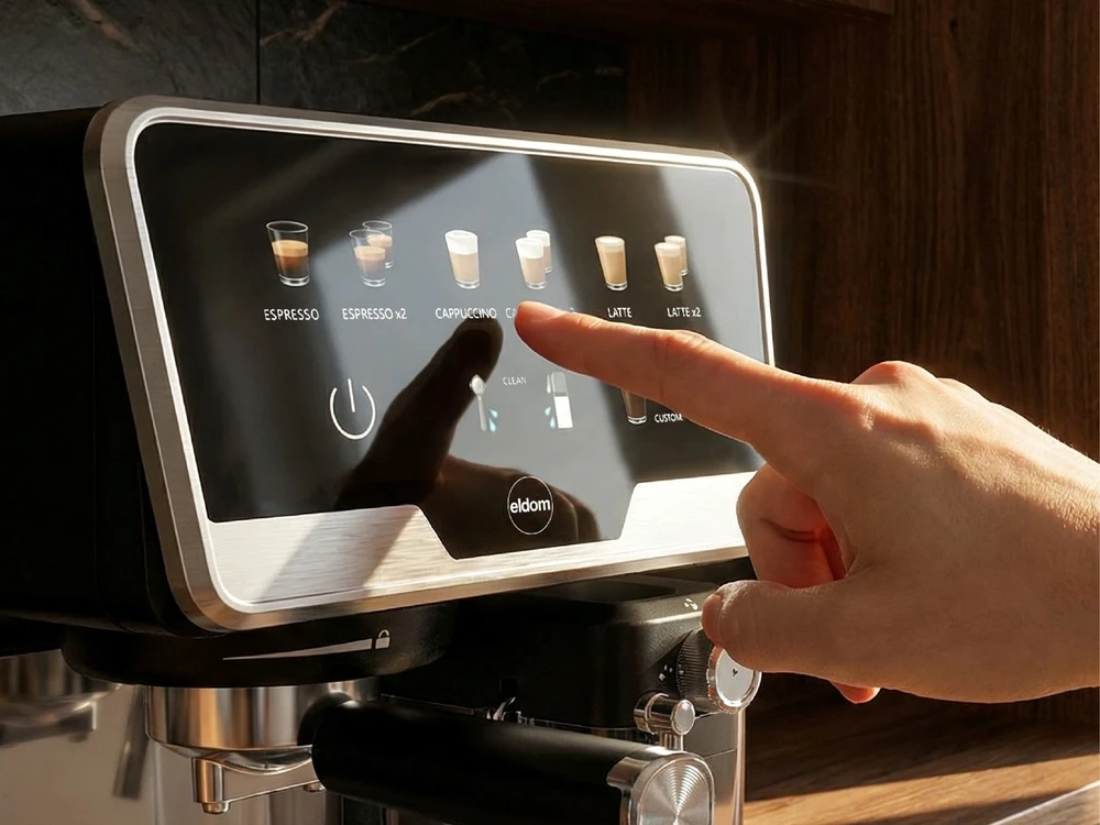 Kavos aparatas ELDOM PRESSURE COFFEE MACHINE ECK1 1.7 L 20 BAR