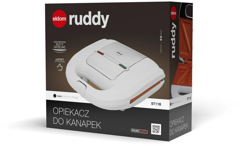 Sumuštinių keptuvas ELDOM SANDWICH MAKER ST11B RUDDY