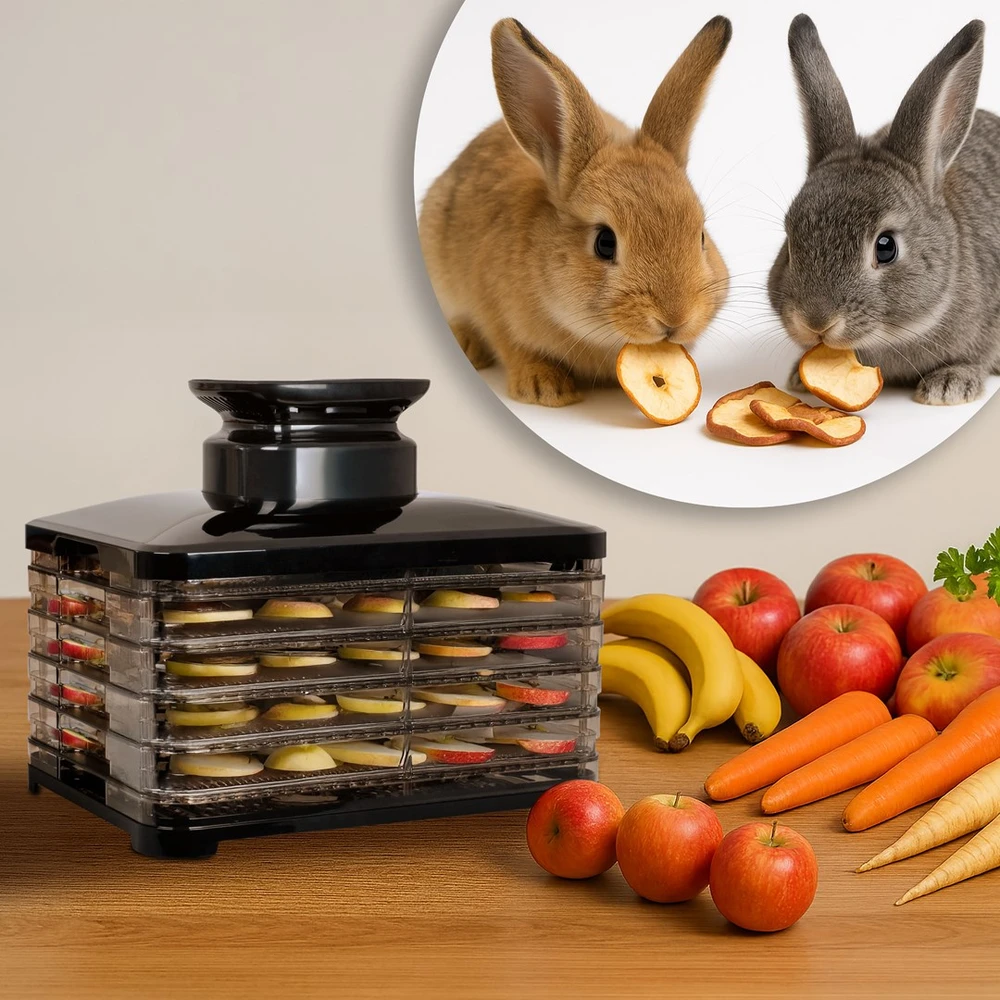 ELDOM SG520 FOOD DEHYDRATOR 400 W Juodas