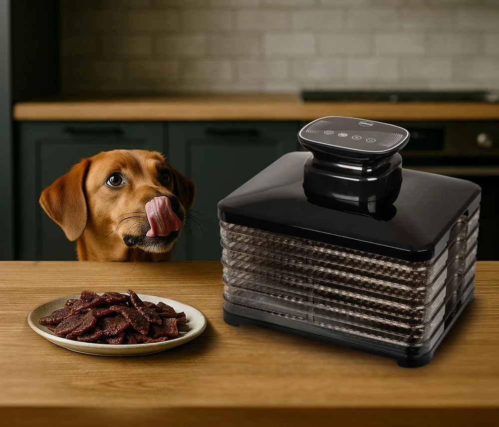 ELDOM SG520 FOOD DEHYDRATOR 400 W Juodas