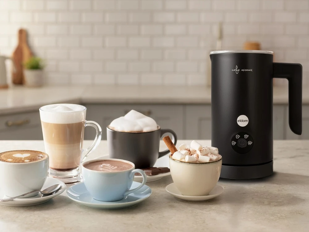 ELDOM SI560C MILK FROTHER Juodas
