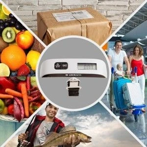ELDOM WB10 elektroninės bagažo svarstyklės 50 kg