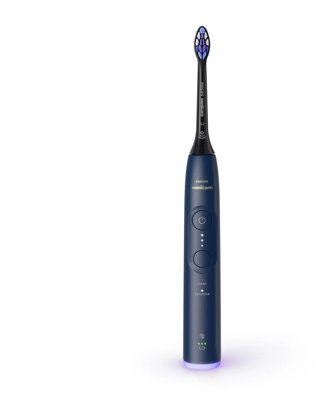Electric dantų šepetėlis Philips HX7403/07. deep mėlynas col.
