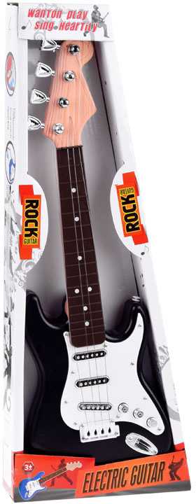 Jokomisiada Elektrinė gitara vaikams, roko gitaros garsas IN0164