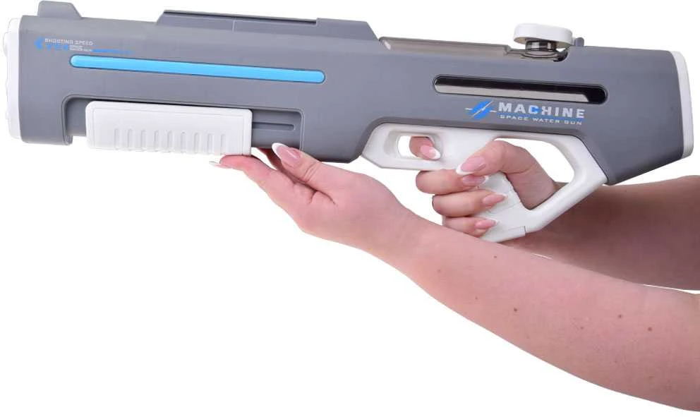 Jokomisiada Electric Vanduo Gun - Dual Purškiklis Heads 10m ZA5569