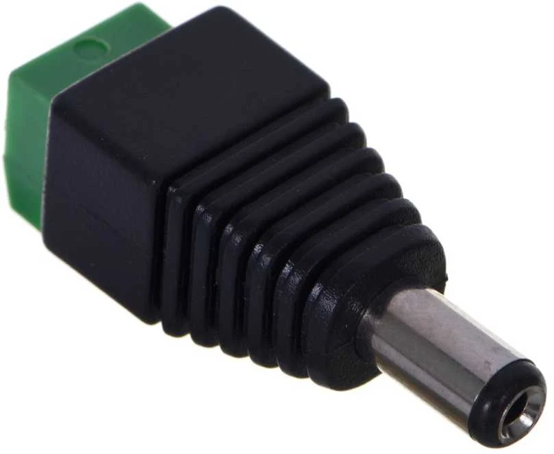 Kita Kištukas maitinimo kabeliui 5,5mm (M) su prisukamomis jungtimis 1 vnt.