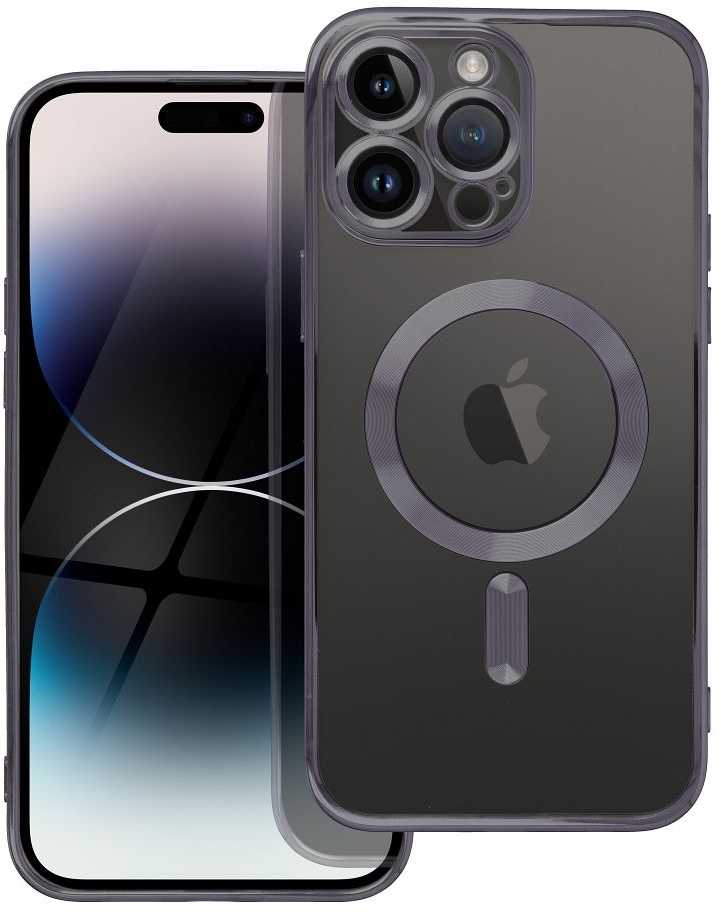 Oem Originalus dėklas, skirtas „iPhone 17 Pro / 18 Pro“ (žemas kameros kraštas), „Electro Mag“ dėklas, suderinamas su „MagSafe“ (juodas)