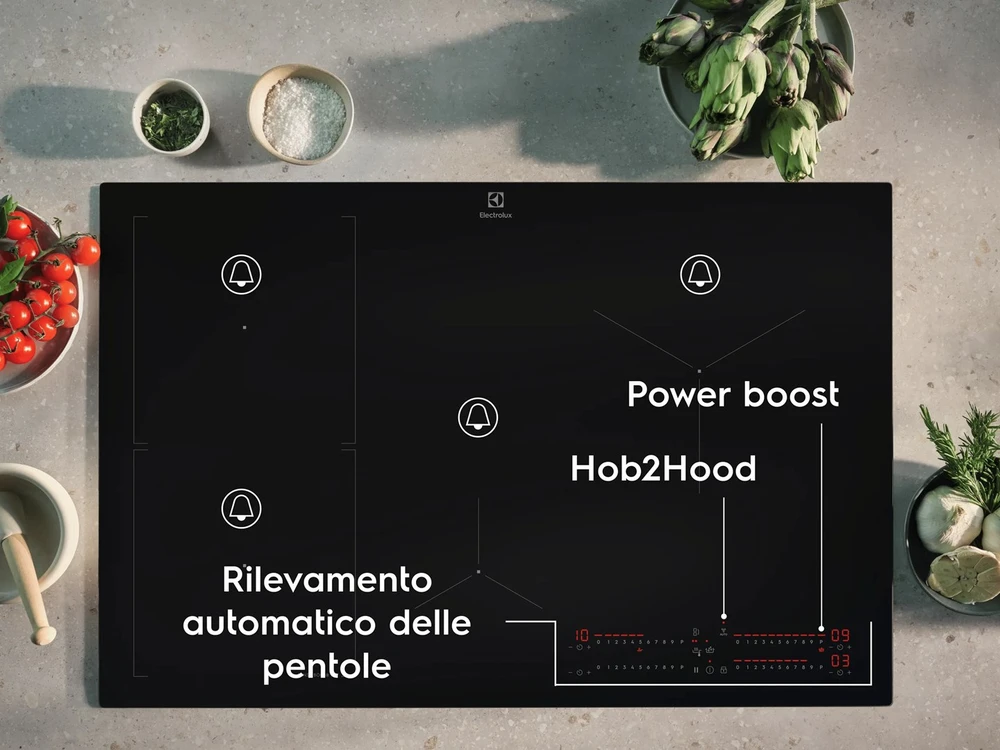60 cm pločio indukcinė kaitlentė Electrolux EIS62453
