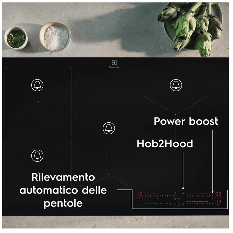 60 cm pločio indukcinė kaitlentė Electrolux EIS62453