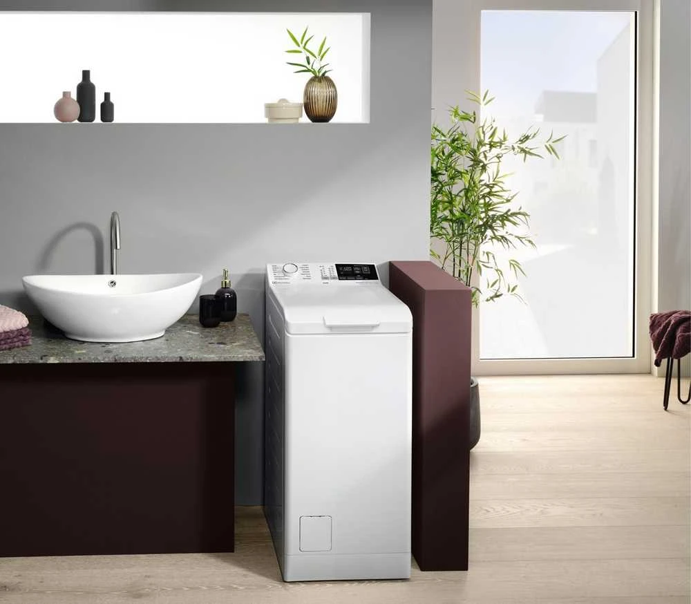 ELECTROLUX EW6TN24262P PerfectCare 600 Top-loaded Skalbimo mašina 6kg Baltas